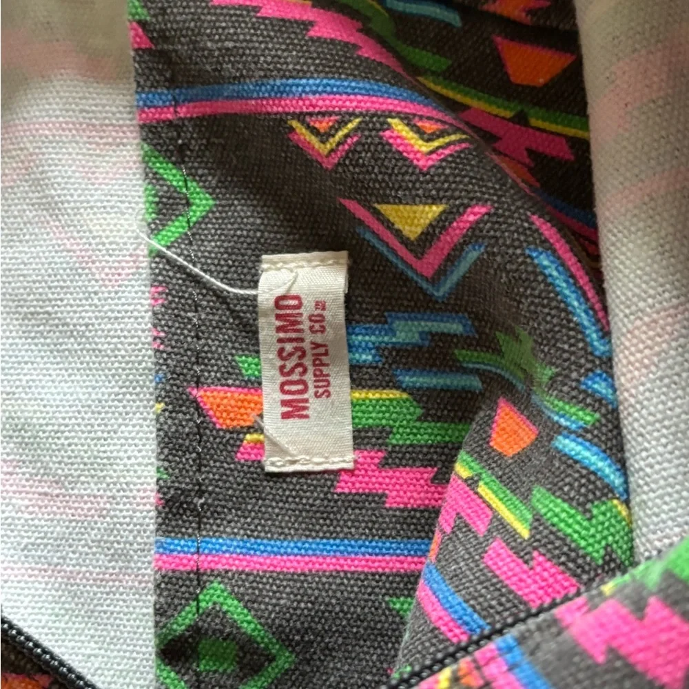 Mossimo Supply Co. Multicolor Geometric Shoulder Bag